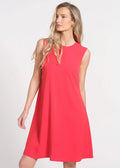 A-Line Silhouette Dress - RED / XS - Dresses