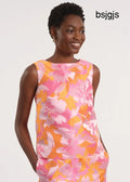 Brocade Top - Bold Brocade / 2 - Clothing