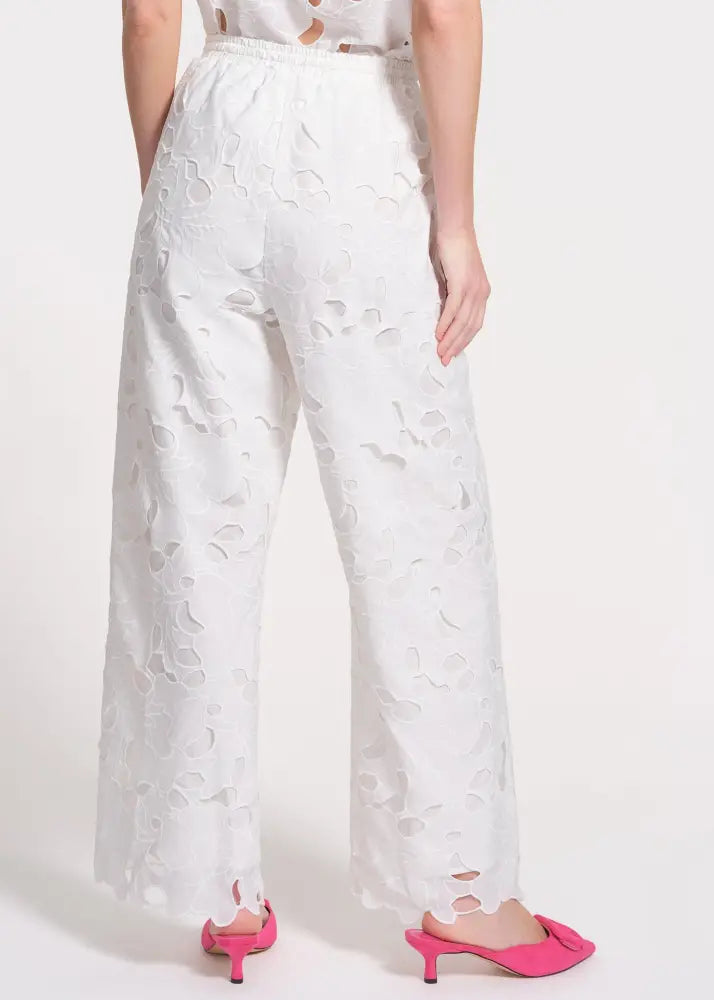 Eyelet Pull-On Pant - Trousers