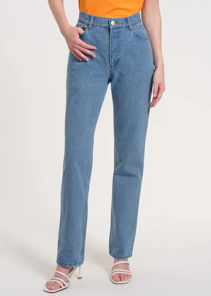 Patterned Flared Jeans - Clothing